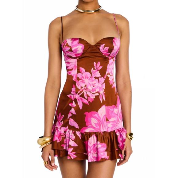 NEW RETROFETE shelby dress in camellia reverie - Picture 1 of 5